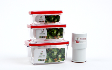 hulock, food saver container korea, food storage gift sets supplier, Rectangular Food Container Sets manufacturer, vacuum pump food container korea